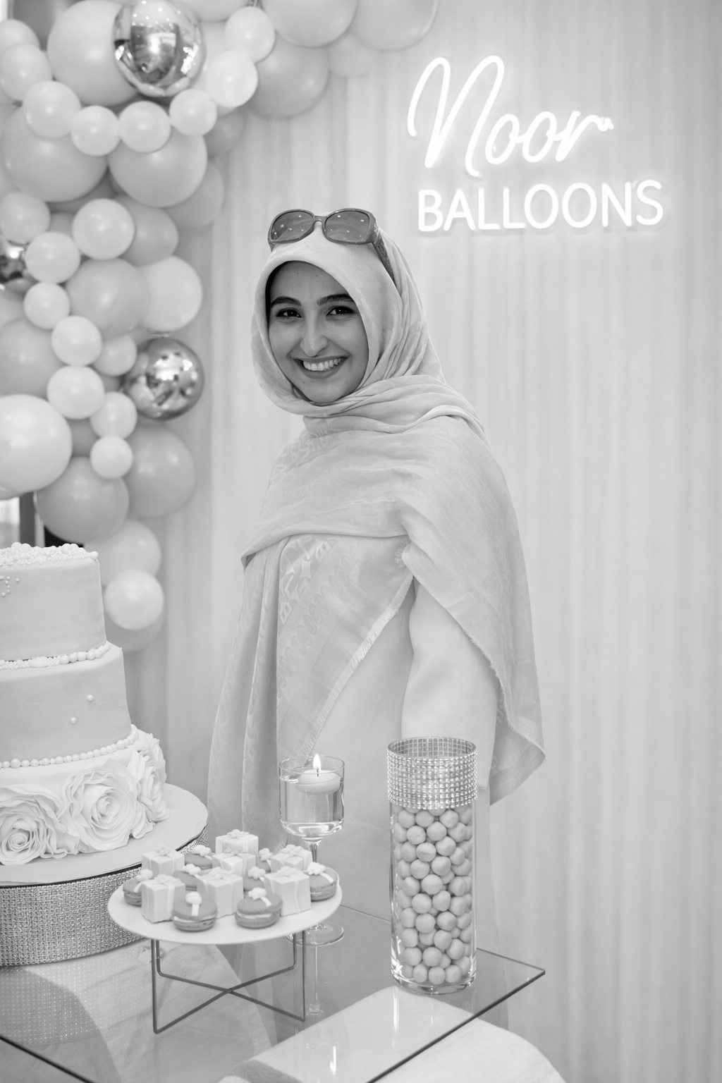 Narges - Founder of Noor Balloons